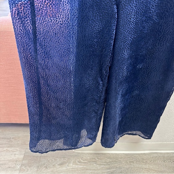 Elevenses Anthropologie blue jumpsuit - Picture 6 of 11